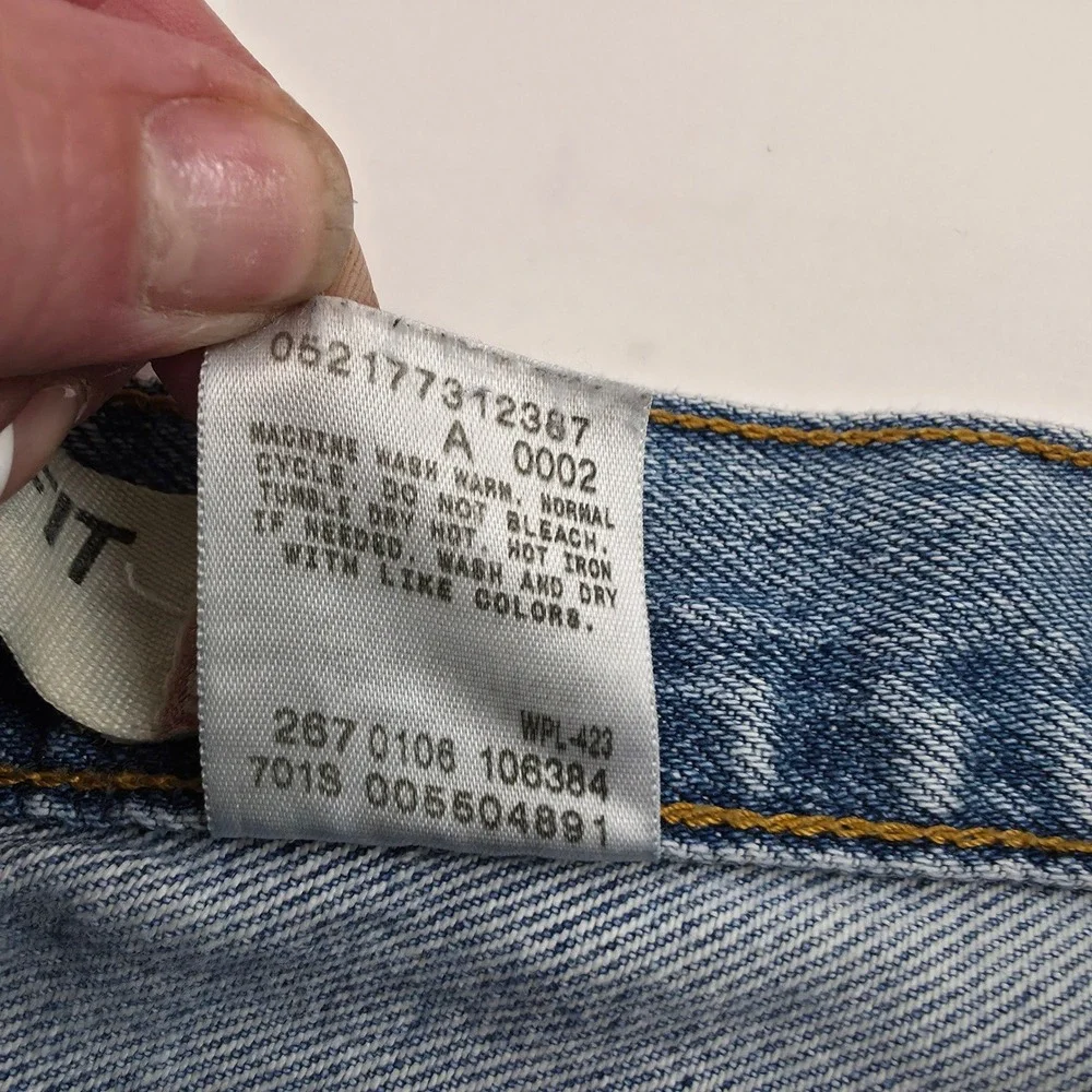Levi's 550 Relaxed Fit Jeans Mens 34x34 Blue Vtg 90s Nostalgia Thrifted Dad Jean